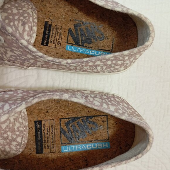Vans Sneakers Animal Print Canvas Lace-Up Casual 8.5 Womens Sz 7 Mens - Picture 10 of 10